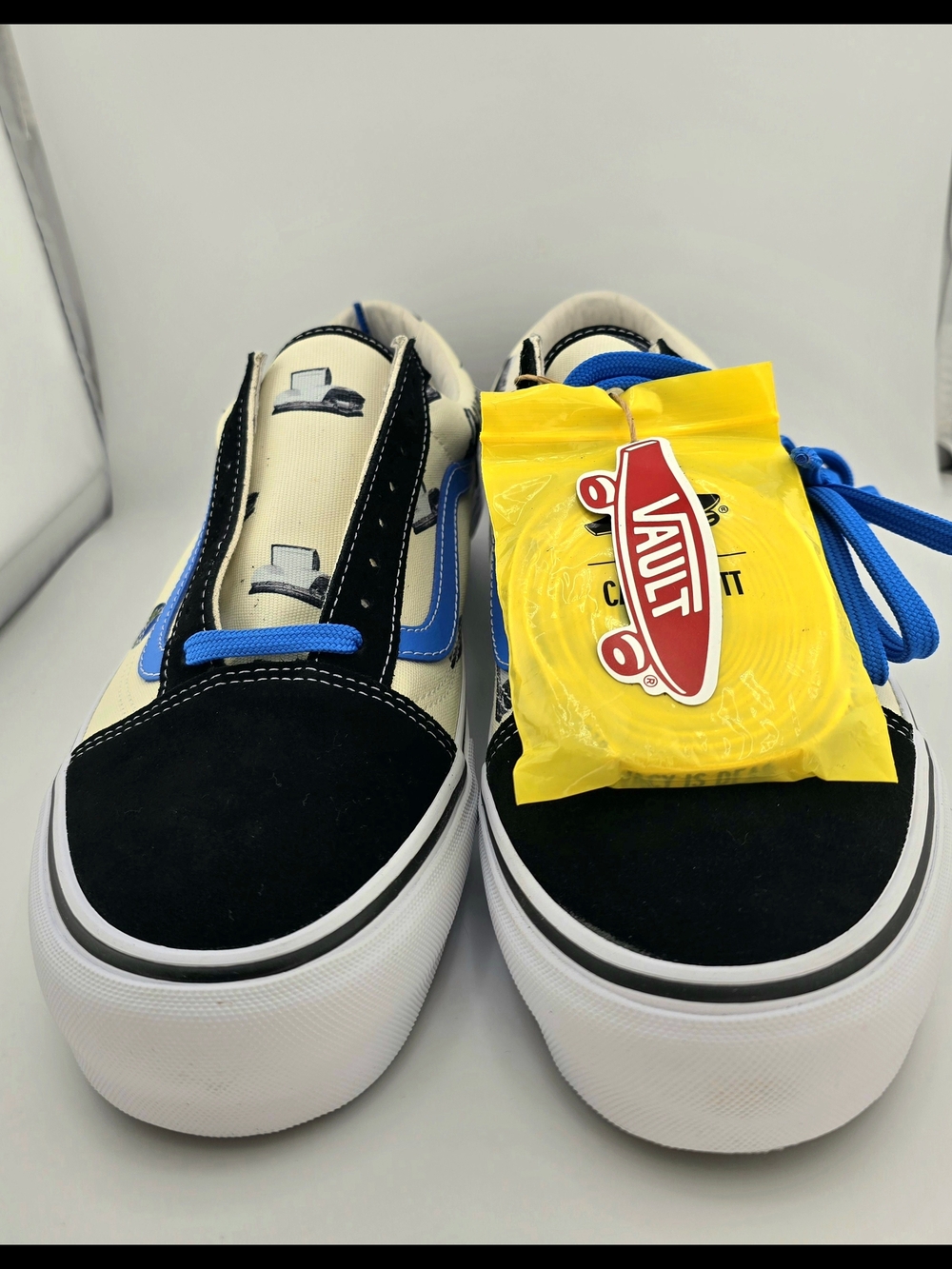 Cali Thornhill Dewitt x Vans Vault Old Skool LX 'Black Social Disaster' 10.5M - Picture 2 of 11